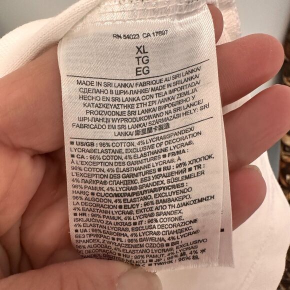 Banana Republic Men Polo Grey Elephant Collar Shirt Size XL small stain on front - Picture 5 of 7